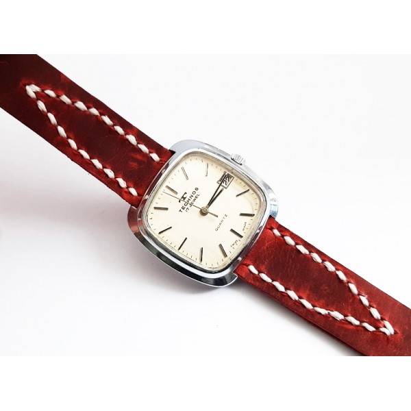 Vintage Technos Saat Pilli Kol Saati Original Quartz Swiss Watch New ...