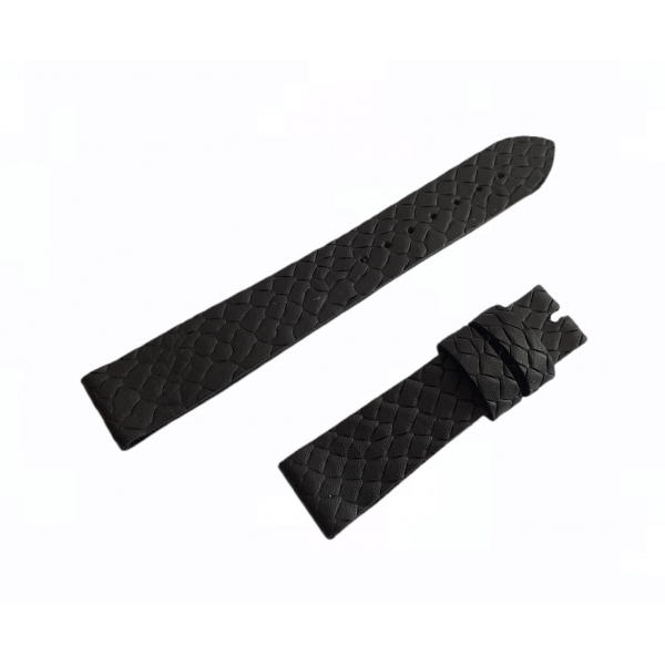 Deri Kordon Siyah Saat Kordonu Handmade Watch Stra...