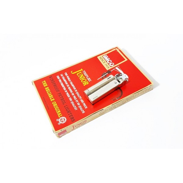 Antika Vintage İmco 6600 Junior Muhtar Çakmağı Kutusunda Made In Vienna Avustria