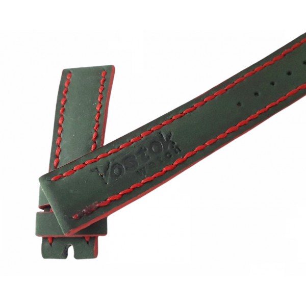 Vostok Kordon Vostok Saat Kordonu Vostok Komandirskie Vostok Amphibian Watch Strap Watch Band Khaki-Red