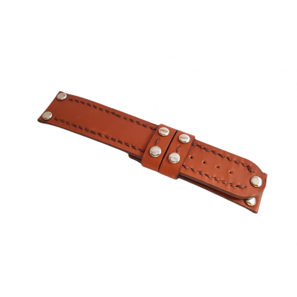 25mm Deri Kordon Metal Zımba Deri Kordon Fossil Diesel Welder Armani Gucci ve Büyük Kasa Saatlerinize 