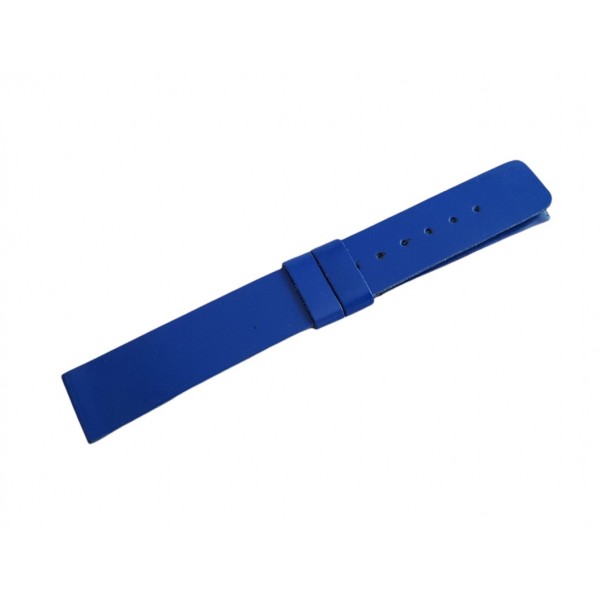 Seiko Kordon 18mm Seiko Kordon Seiko Deri Kordon Mavi Deri Press Kordon Handmade Leather Watch Strap Blue