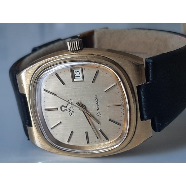 Omega Saat Omega Kol Saati Omega Seamaster Old Vintage Omega Automatic Watch 166.0207 Men-1970-1979