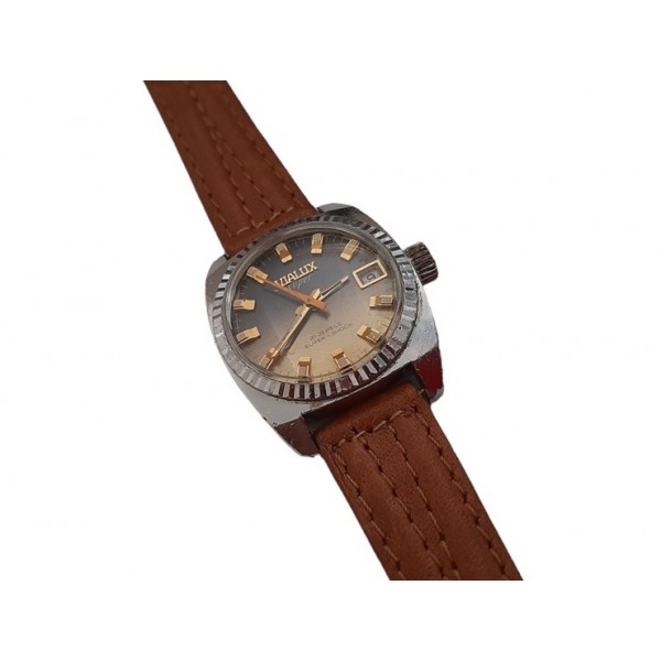 Vialux Saat Vialux Kol Saati Old Vintage Vialux Lady Watch Swiss Watch FEF 6680 Cal