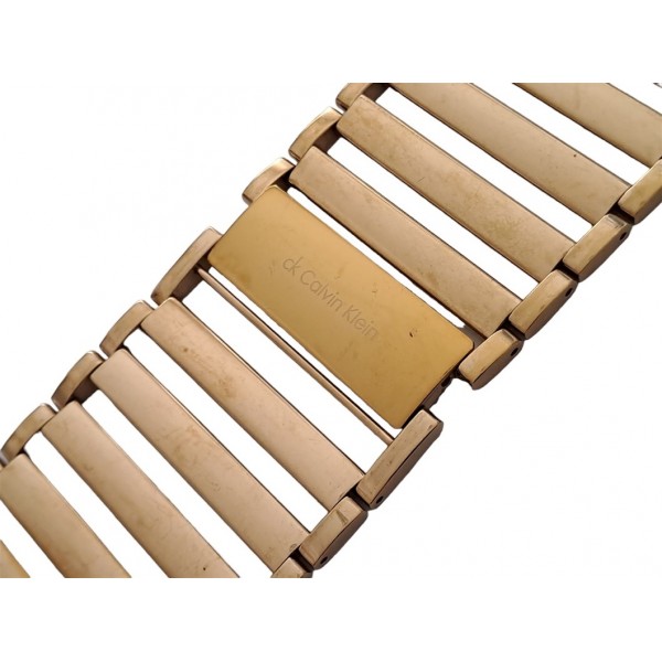Calvin Klein Kordon CK Saat Kordonu Calvin Clein 38mm Saat Kordonu Gold K605.039.451