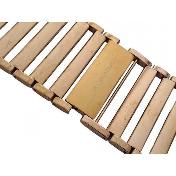 Calvin Klein Kordon CK Saat Kordonu Calvin Clein 38mm Saat Kordonu Gold K605.039.451