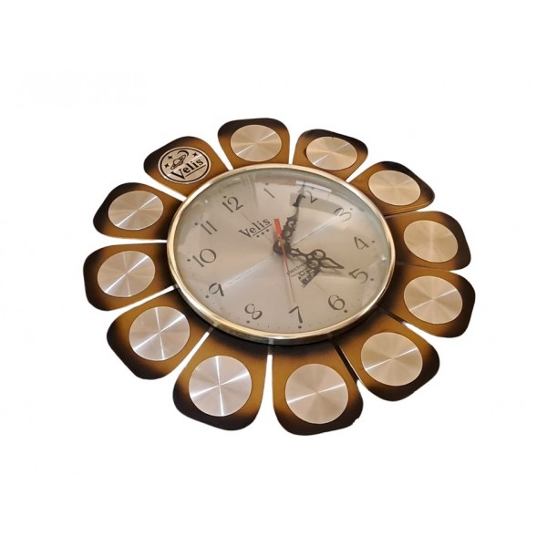 Velis Saat Velis Duvar Saati Old Vintage Velis Wall Clock New Condition