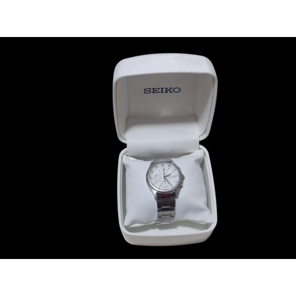 Seiko Saat Seiko Krono Kol Saati Vintage Seiko Chronograph Mens Quartz Watch 7t92-0CC0 