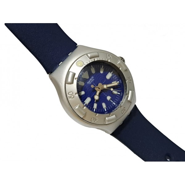 Swatch Saat Swatch Scuba 200 Saat Swatch Dalgıç Saati Lacivert Kadran 1998