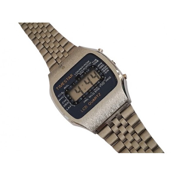 Vintage Saat Vintage Digital Saat Timestar Lcd Quartz
