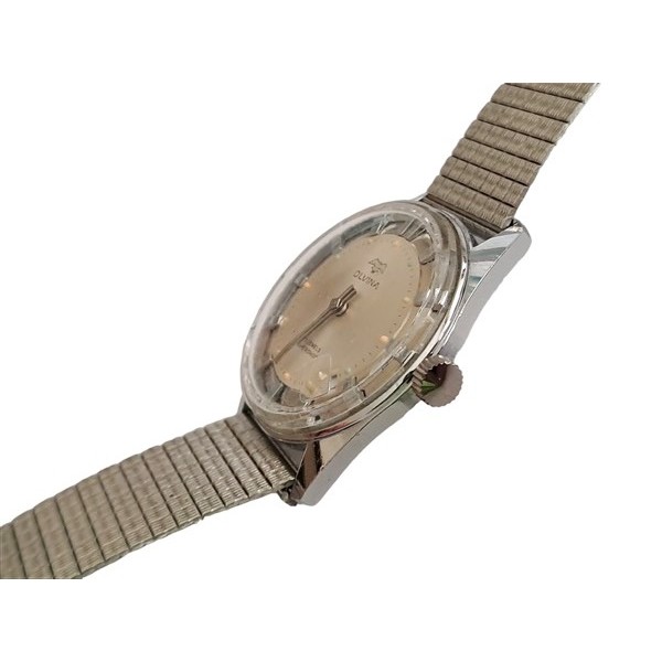 Olvina Saat Vintage Olvina Kol Saati Old Vintage Olvina Swiss Mechanical Watch ST974 Cal