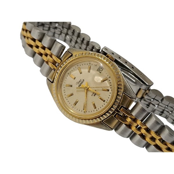 Timex Saat Timex Kadın Saati Rolex Sanki Old Vintage Timex İndiglo Lady Quartz Watch