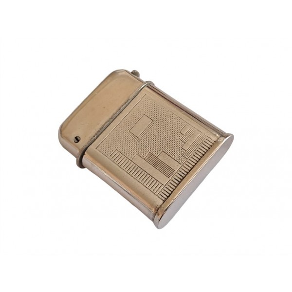 Vintage Çakmak Thorens Modeli Vintage Pocket Petrol Lighter No Name