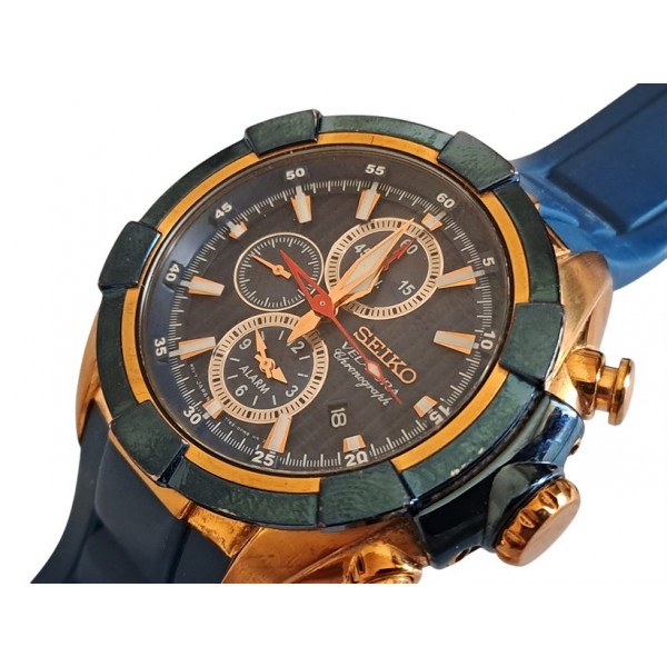 Seiko Velatura Saat Seiko Krono Kol Saati Seiko Velatura Cronograph Watch 7T62-0LF0