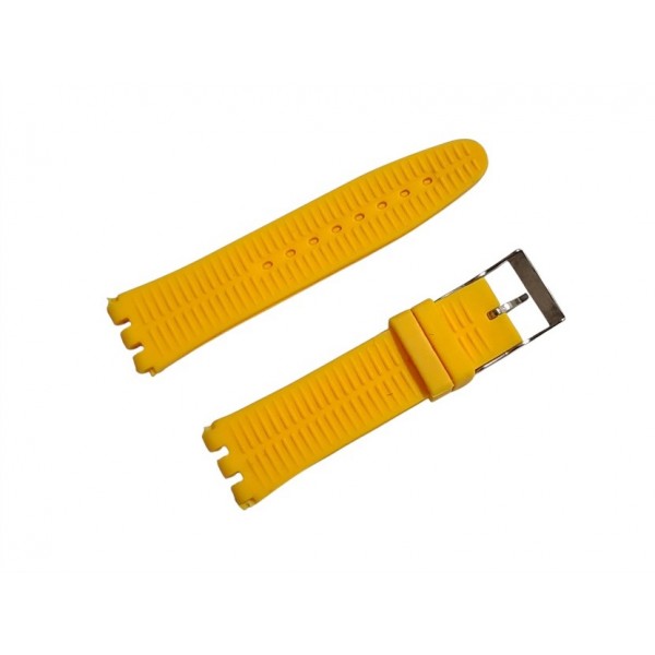 Swatch Kordon Swatch Saat Kordonu 19mm Swatch Silikon Kordon Sarı