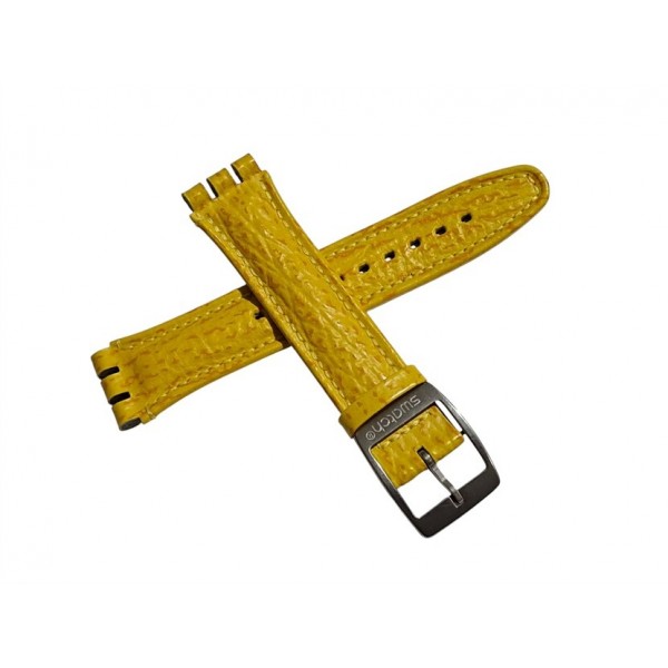 Swatch Kordon Swatch Saat Kordonu 19mm Swatch Kordon Sarı