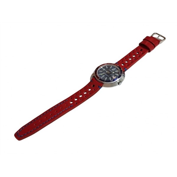 Vintage Kurmalı Saat Superoma  Kol Saati Vintage Superoma Pepsi Diver Ufo Watch New Old Stock