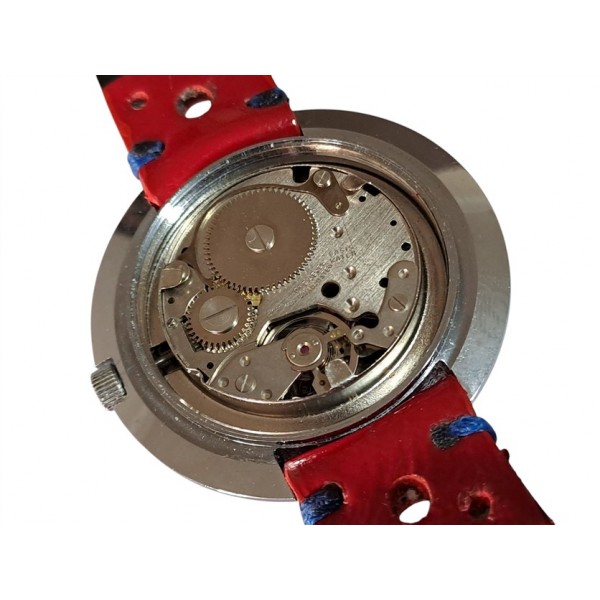 Vintage Kurmalı Saat Superoma  Kol Saati Vintage Superoma Pepsi Diver Ufo Watch New Old Stock