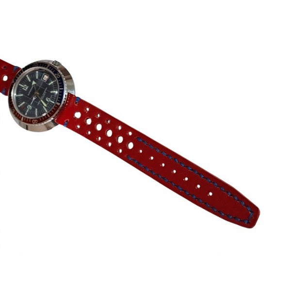 Vintage Kurmalı Saat Superoma  Kol Saati Vintage Superoma Pepsi Diver Ufo Watch New Old Stock