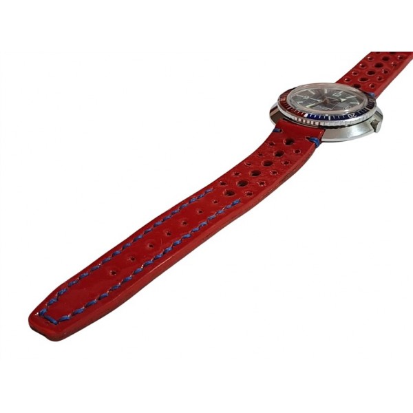 Vintage Kurmalı Saat Superoma  Kol Saati Vintage Superoma Pepsi Diver Ufo Watch New Old Stock