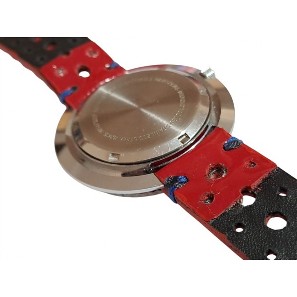 Vintage Kurmalı Saat Superoma  Kol Saati Vintage Superoma Pepsi Diver Ufo Watch New Old Stock