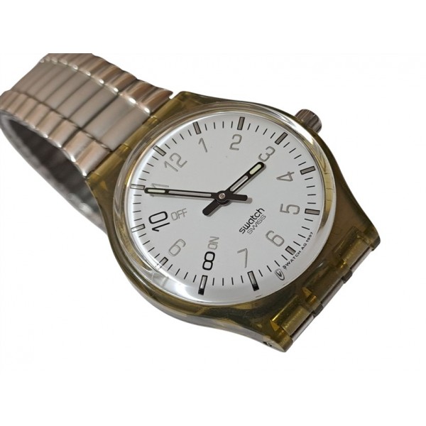 Vintage Swatch Saat Swatch Kol Saati Old Vintage Swatch Touch Alarm Be On Time Stam 100 Musical 1997
