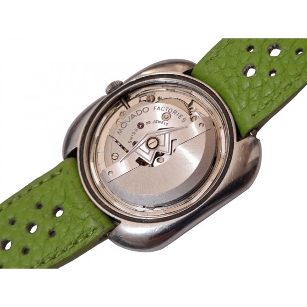 Movado Saat Movado Kingmatic Video HS 360 Watch Vintage 70's Kingmatic Sub-sea Automatic Watch