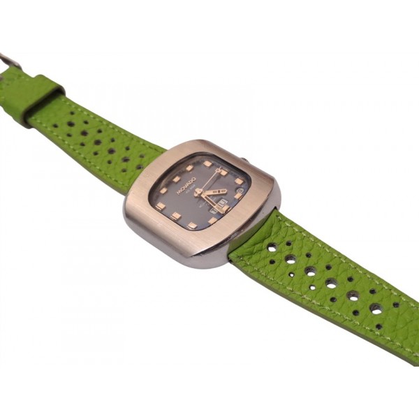 Movado Saat Movado Kingmatic Video HS 360 Watch Vintage 70's Kingmatic Sub-sea Automatic Watch