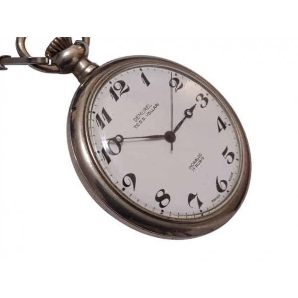Cep Saati Vintage Cep Saati Demurel Marka Nadir mi Nadir Vintage Swiss Pocket Watch