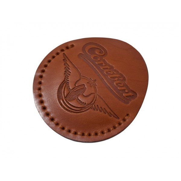 Cep Saati Kılıfı Cortebert Logolu Full Vegetal Deri Cortebert Logo Cep Saati Kılıfı Pocket Watch Leather Case Swiss