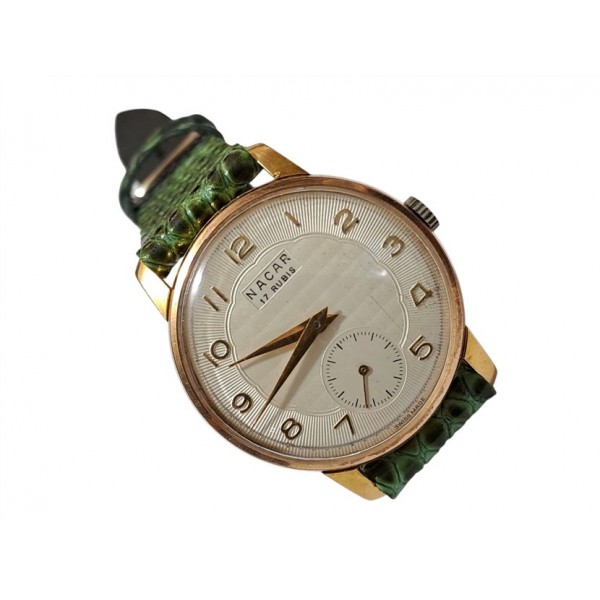 Nacar Saat Nacar Kol Saati Vintage Nacar Swiss Watch Cal As 1130