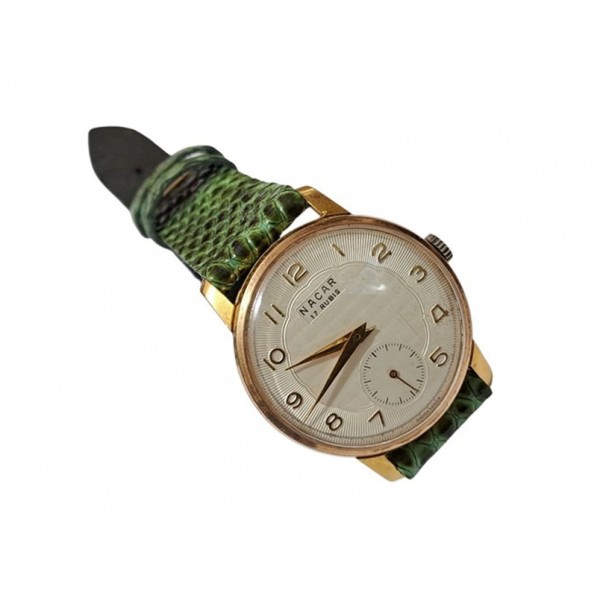 Nacar Saat Nacar Kol Saati Vintage Nacar Swiss Watch Cal As 1130