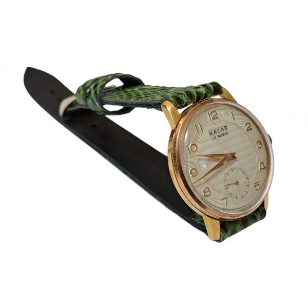 Nacar Saat Nacar Kol Saati Vintage Nacar Swiss Watch Cal As 1130