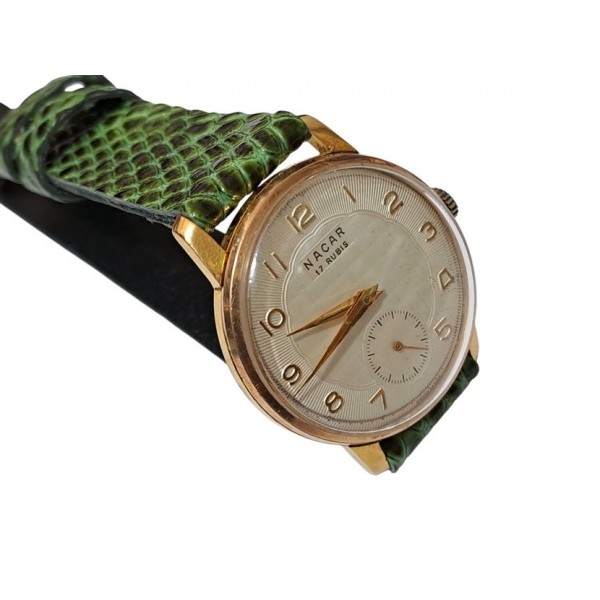 Nacar Saat Nacar Kol Saati Vintage Nacar Swiss Watch Cal As 1130