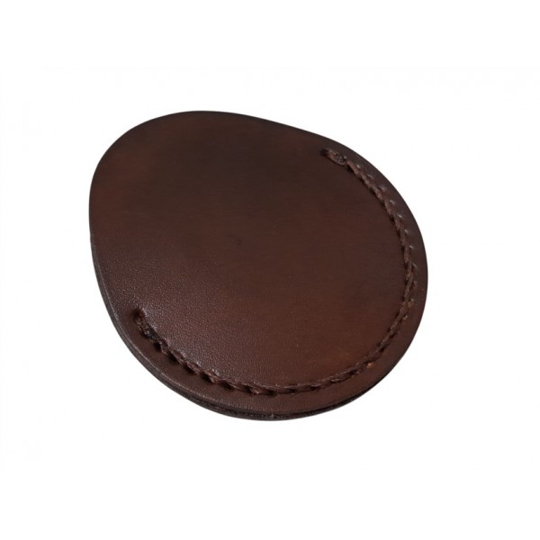 Cep Saati Kılıfı Tcdd Tren Logolu Full Vegetal Deri Antik Kahve Devlet Demiryolları Logolu Pocket Watch Leather Case Swiss