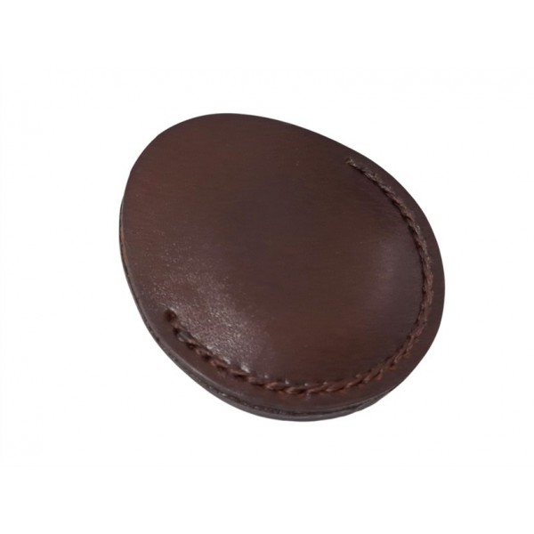 Cep Saati Kılıfı Cortebert Logolu Full Vegetal Deri Antik Kahve Cortebert Pocket Watch Leather Case Swiss