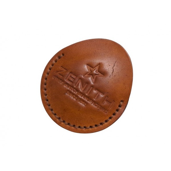 Cep Saati Kılıfı Zenith Logolu Kabartma Full Vegetal Deri Zenith Cep Saati Kılıfı Pocket Watch Leather Case Swiss
