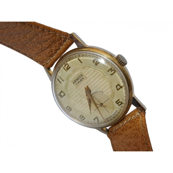 Armida Saat Armida Kol Saati Vintage Armida Mechanical Watch Cal AS 1130 AS1130