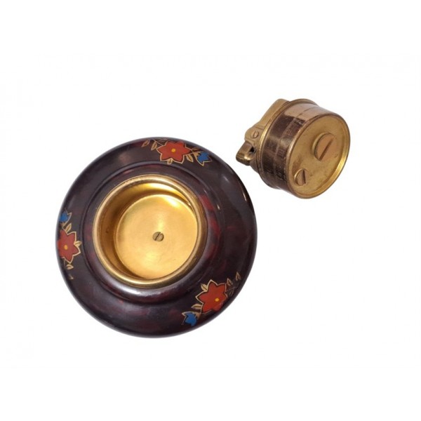 Vintage Benzinli Çakmak Masa Çakmağı Benzinli Çakmak Old Vintage Table Lighter
