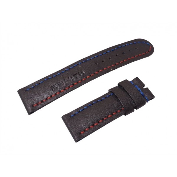Zenith Kordon Zenith Saat Kordonu 24mm Zenith El Primero Deri Kordon Zenith Leather Watch Strap