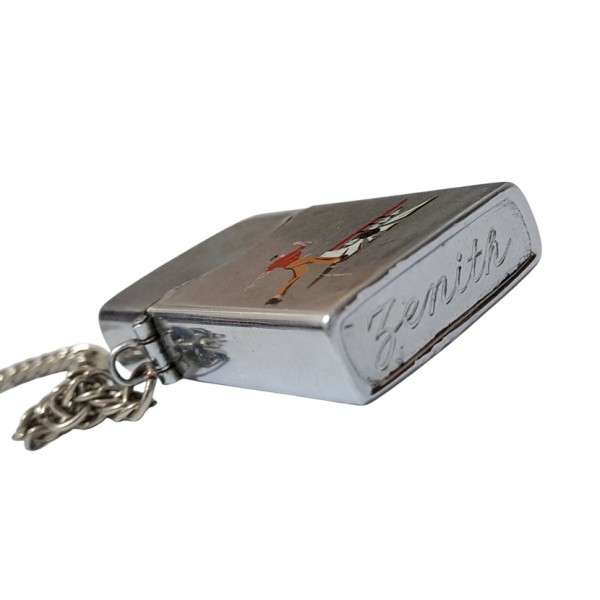 Zenith Çakmak Zenith Benzinli Çakmak Old Vintage Zenith Windproof Pipe Lighter 1970s