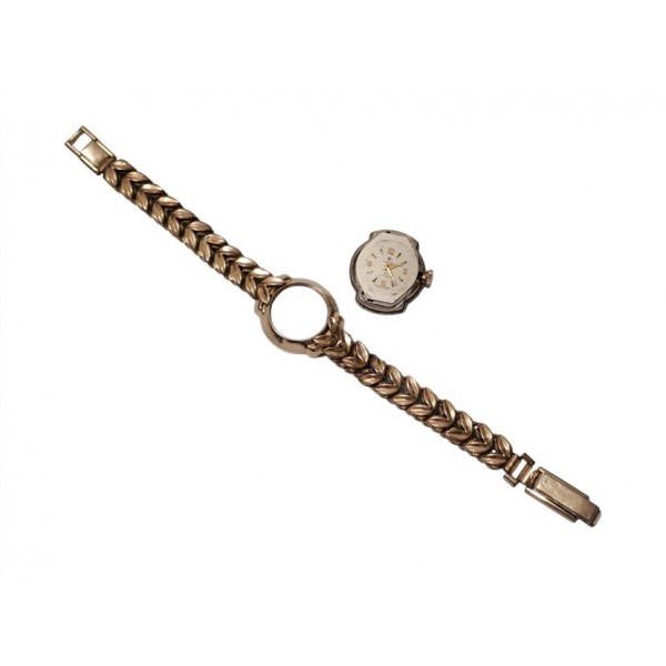 Antika Saat Verdal Kadın Saati Antique Lady Mechanical Watch Swiss Made Gold Plated