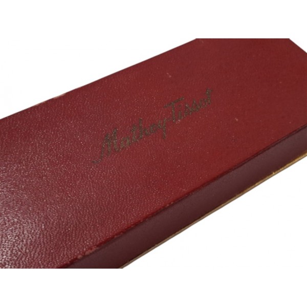 Mathey Tissot Kutu Mathey Tissot Saat Kutusu Vintage Mathey Tissot Watch Box Swiss