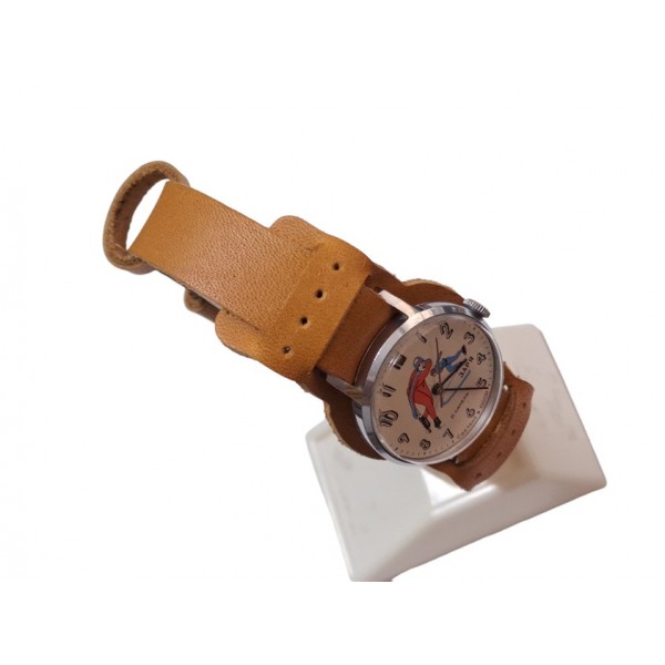 Zaria Saat Zarja Kol Saati Kurmalı Rus Unisex Saat Vintage Ussr Olympic Games Ice Skaters Watch