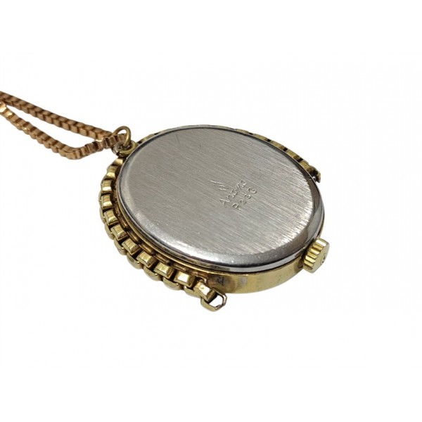 Kolye Saat Aroma Kurmalı Saat Aroma P23G Kolye Saat Vintage Aroma Necklace Watch Swiss Made