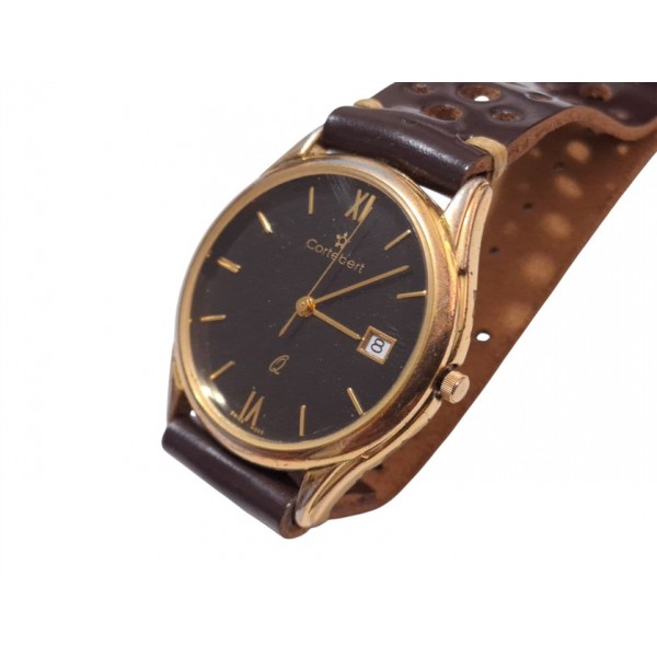 Cortebert Saat Cortebert Kol Saati Vintage Cortebert Quarz Watch 1970s Swiss Made