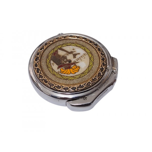 Zenith Çakmak Zenith Benzinli Çakmak Vintage Ladies Zenith Round Petrol Lighter