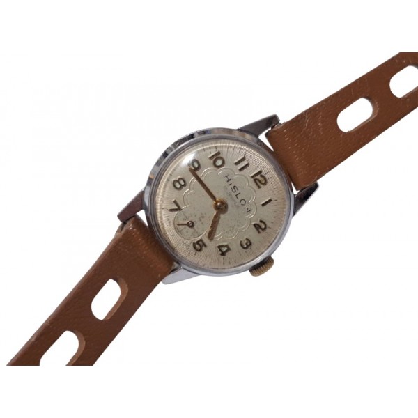 Hislon Saat Hislon Kurmalı Saat Vintage Hislon Mechanical Lady Watch Made in Swiss