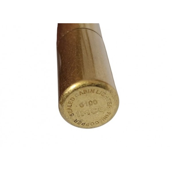 İmco Çakmak İmco 6100 Çakmak İmco Benzinli Çakmak İmco 6100 Solid Brass Oil Lighter