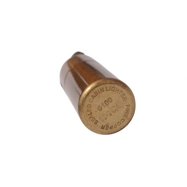 İmco Çakmak İmco 6100 Çakmak İmco Benzinli Çakmak İmco 6100 Solid Brass Oil Lighter